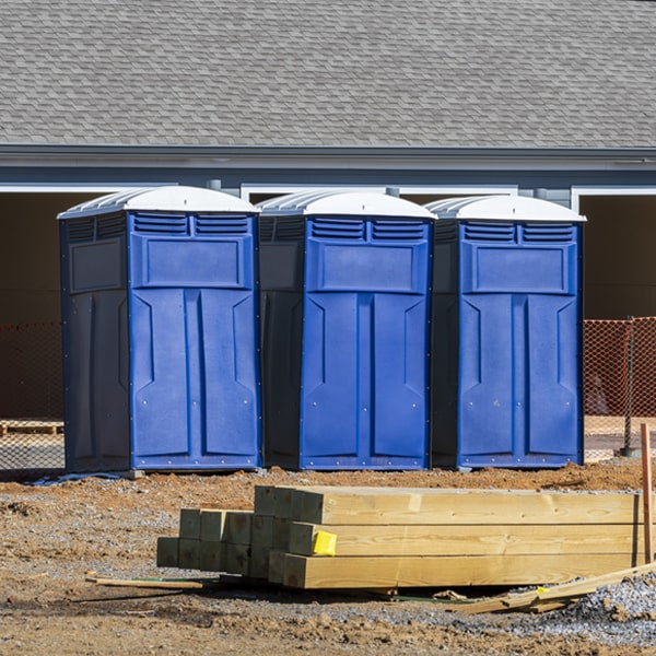 what is the cost difference between standard and deluxe porta potty rentals in Nichols